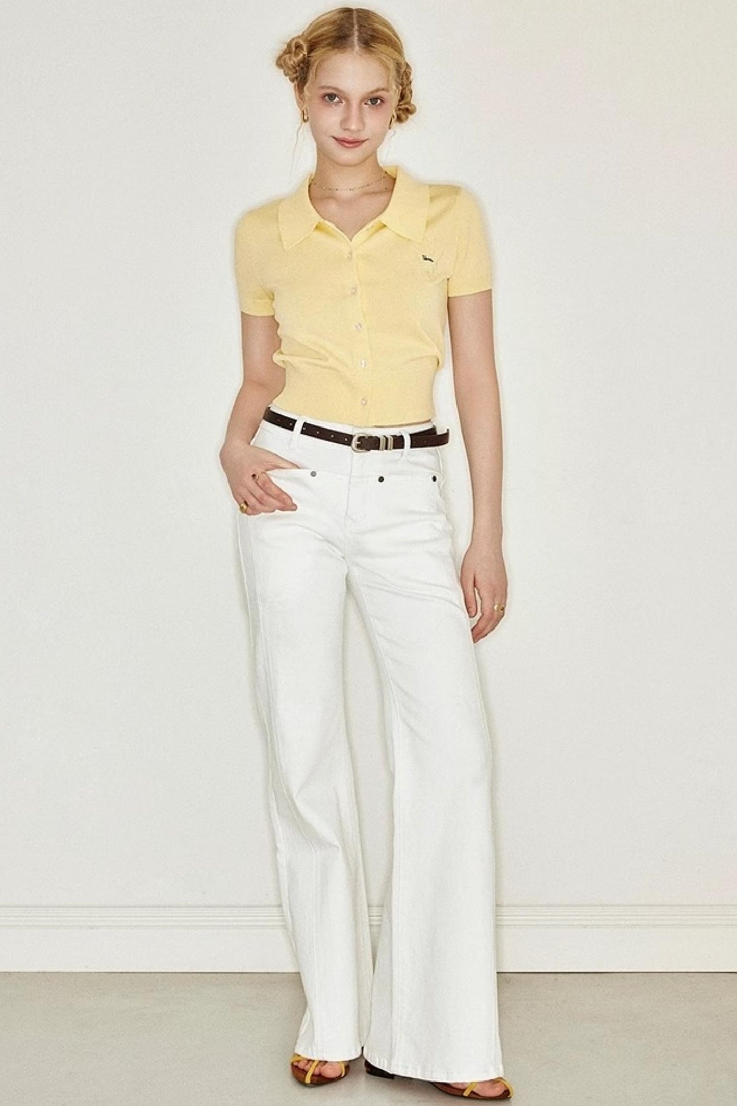 Vintage White Slim Jeans