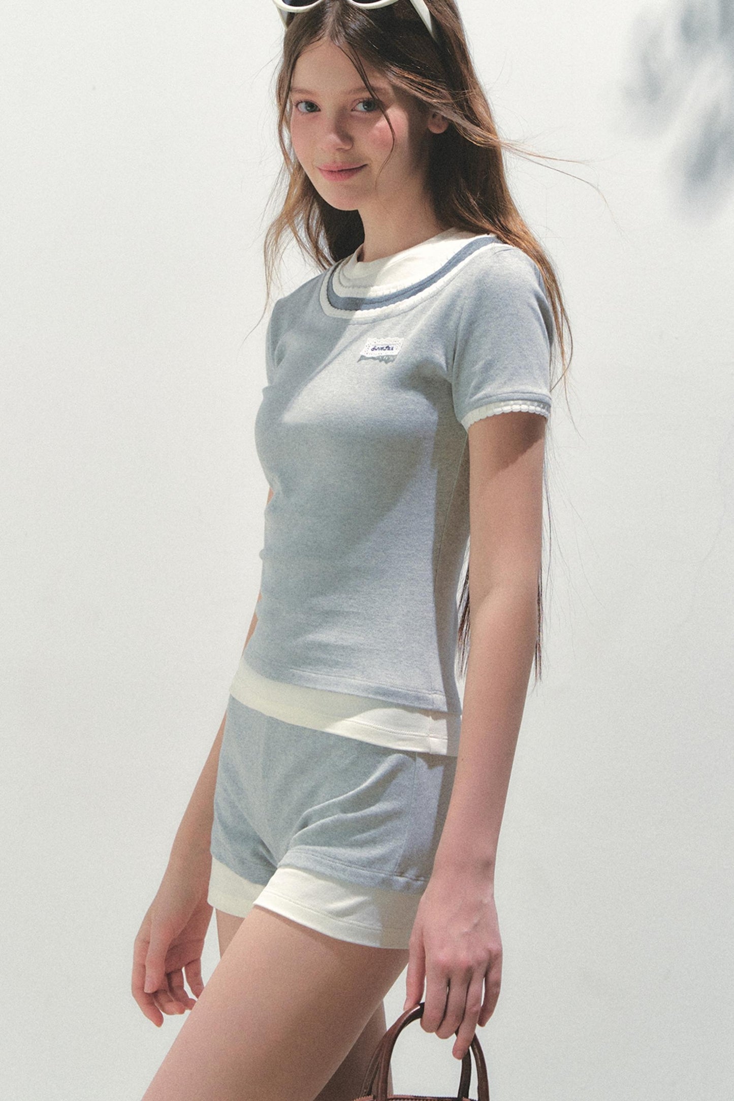 Sunset Chic Shorts Top Set-UP