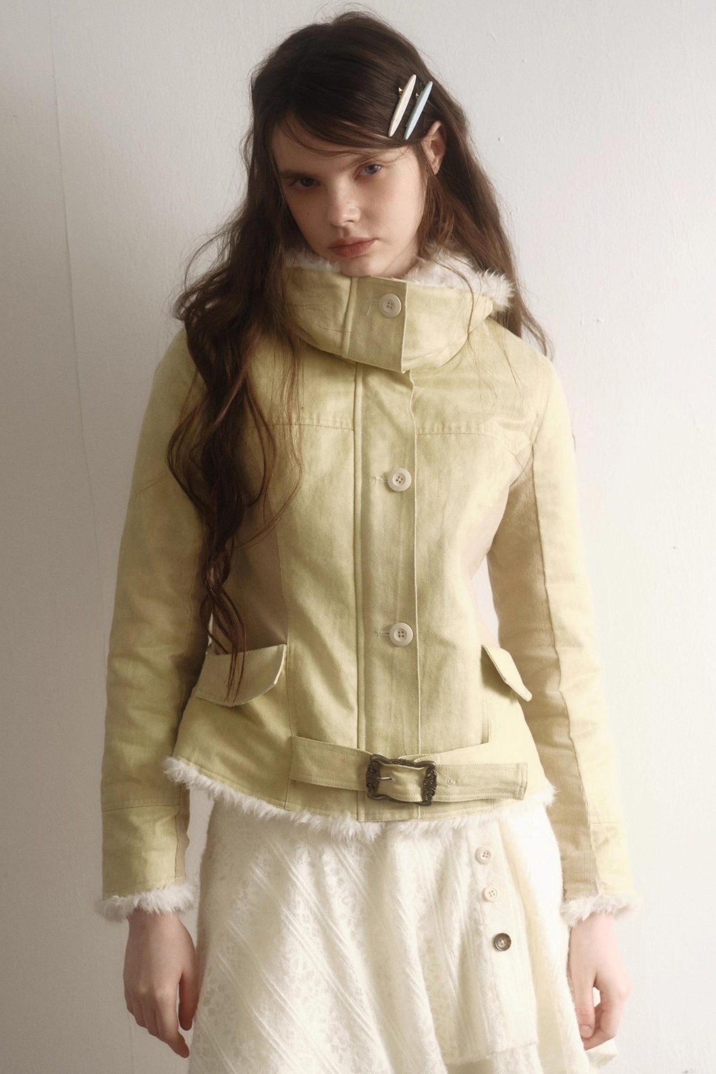 Vintage Green Cotton Jacket