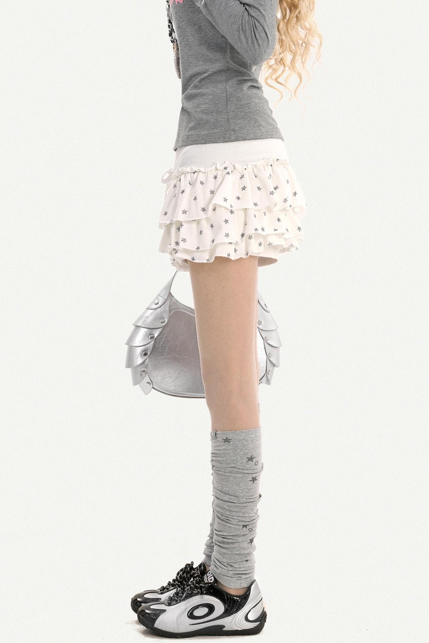 Subculture Pleated Cake Skirt