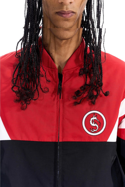 Contrast Cotton Bomber Jacket