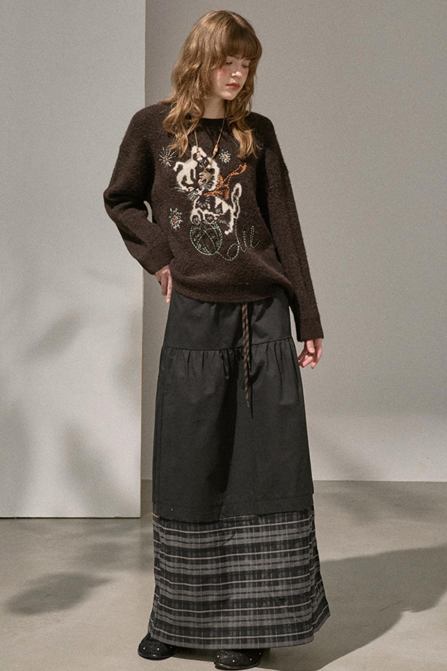 Kitten Knitted Sweater Top