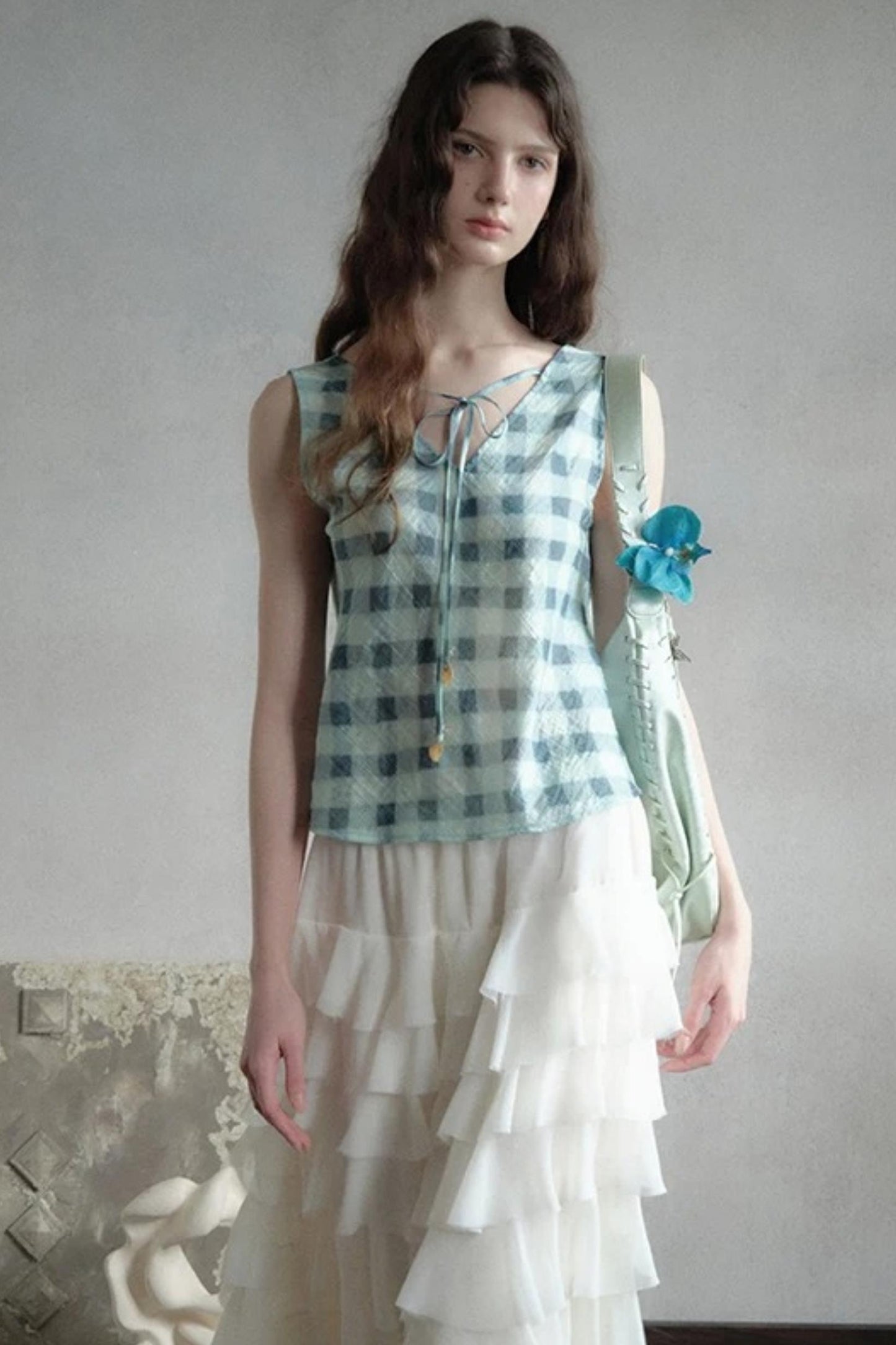 Blue Island Reversible Vest Top