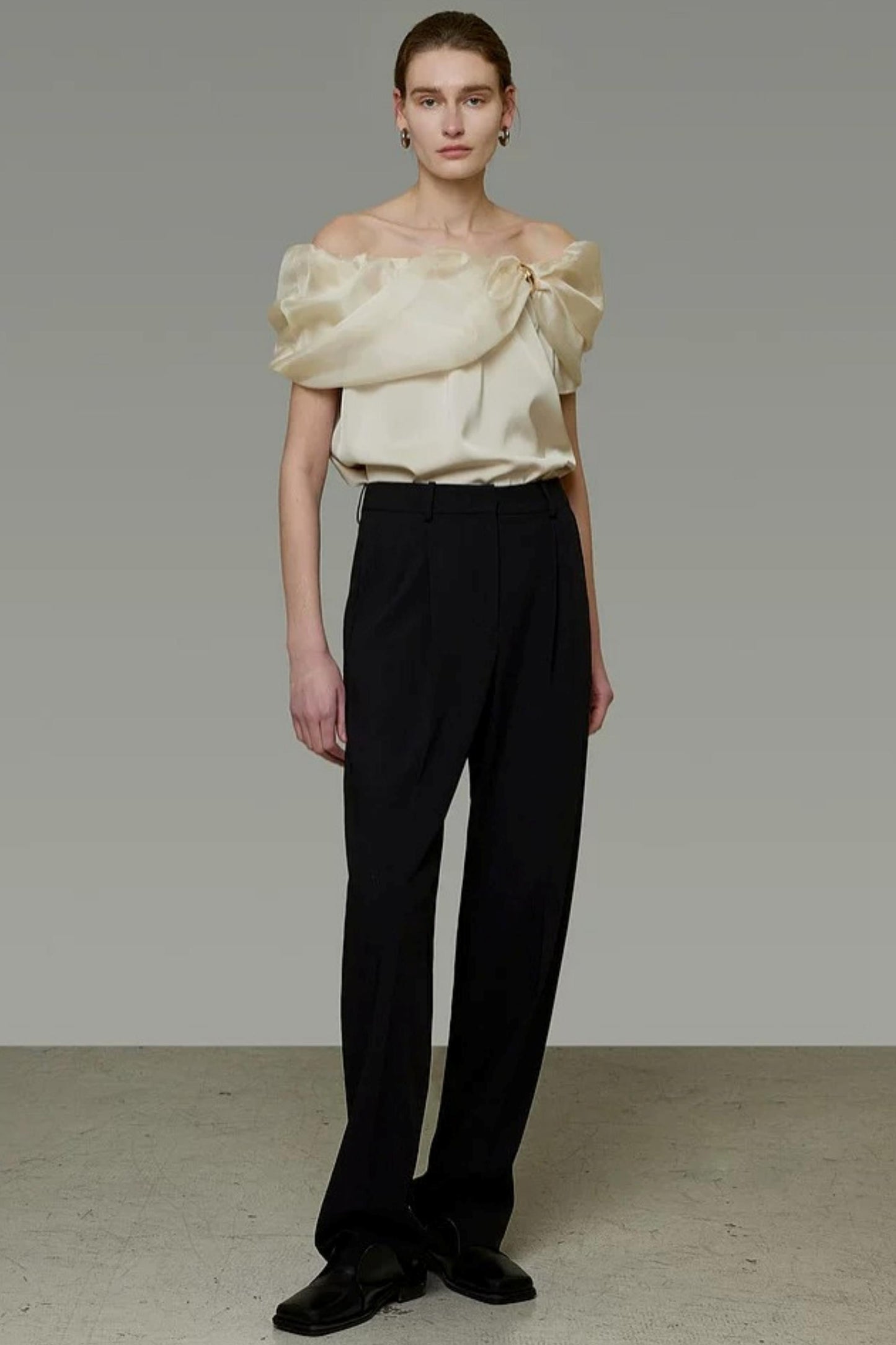 One-Shoulder Relaxed T-Shirt