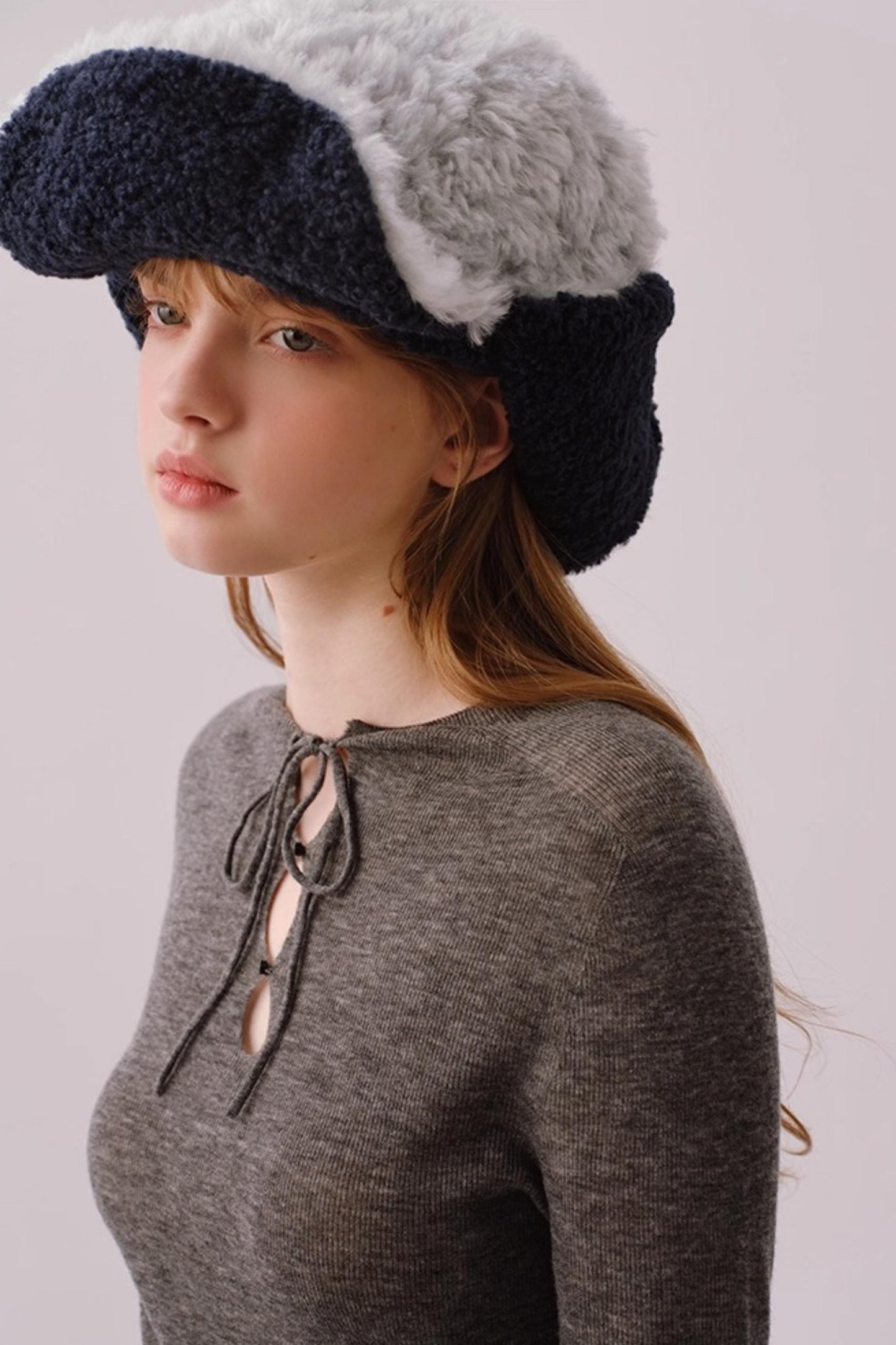 Water-Soluble Wool Knitted Top