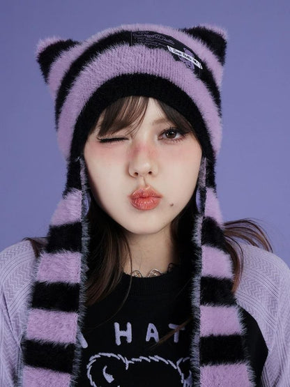 Stripe Original Star Scarf Hat