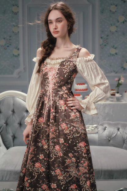 Lacemade French Floral Dress