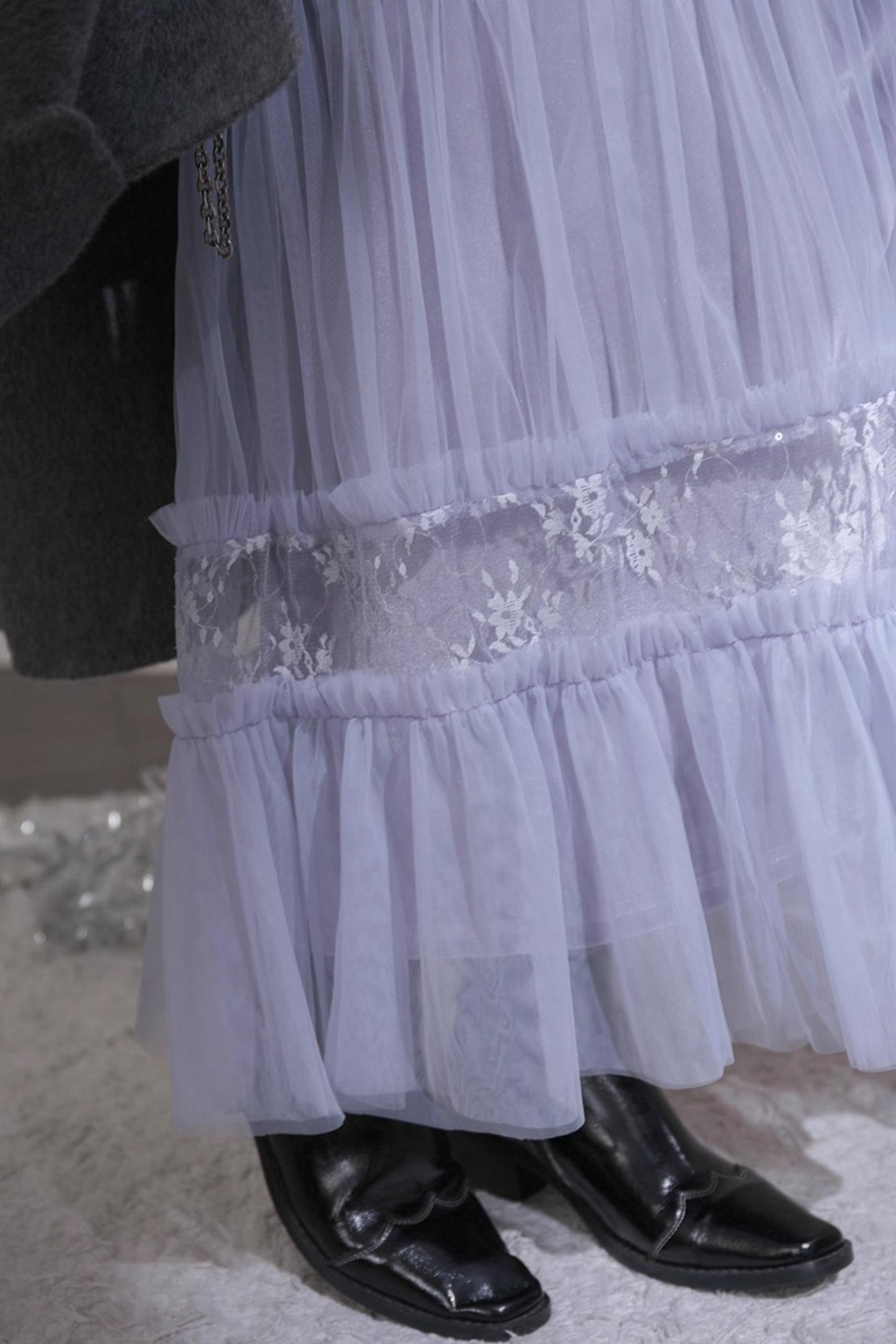 Layered Dreamy Velvet Skirt