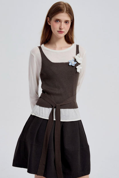 Autumn Niche Knitted Vest Top