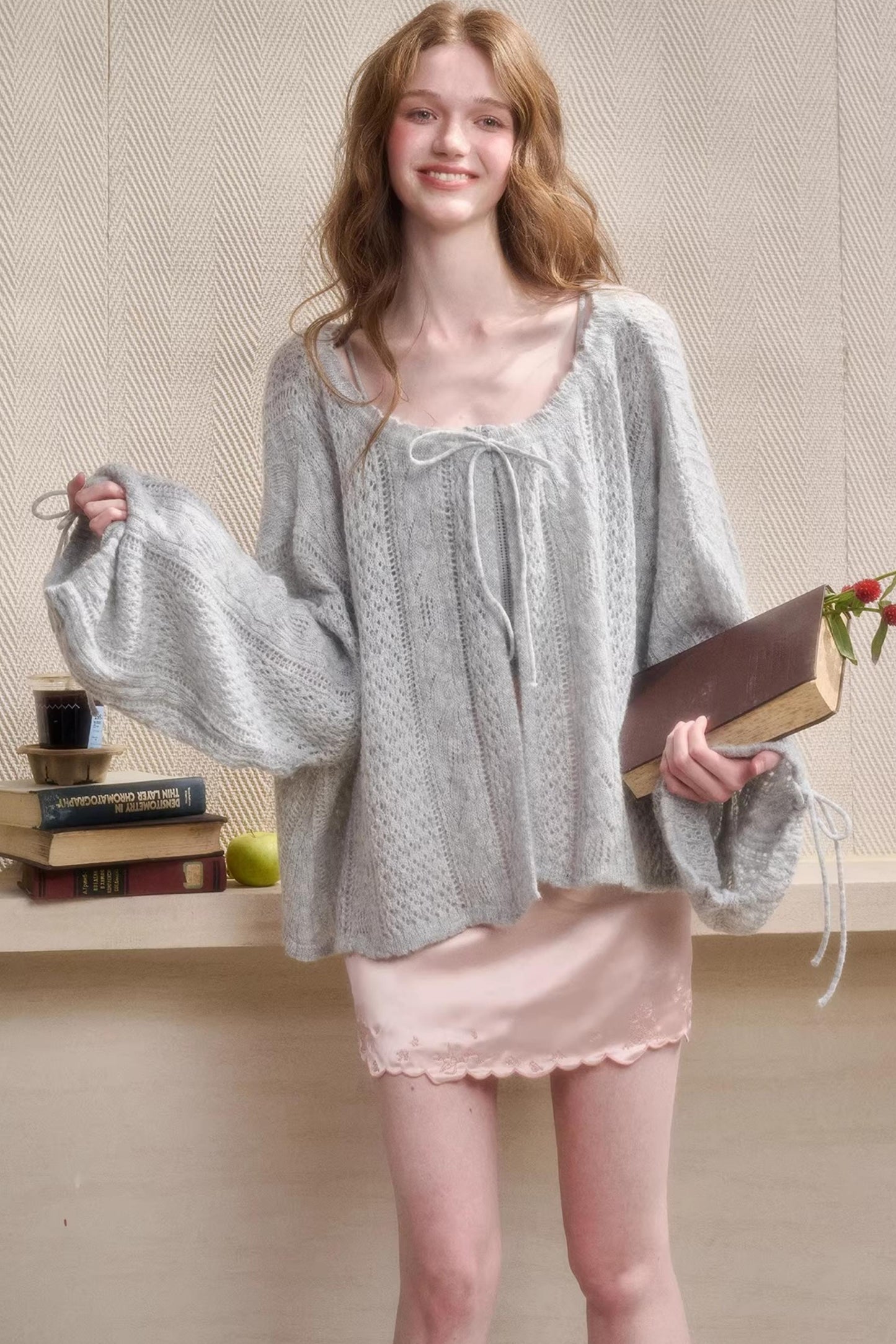 Riverbank of the Wind Mohair Sweater