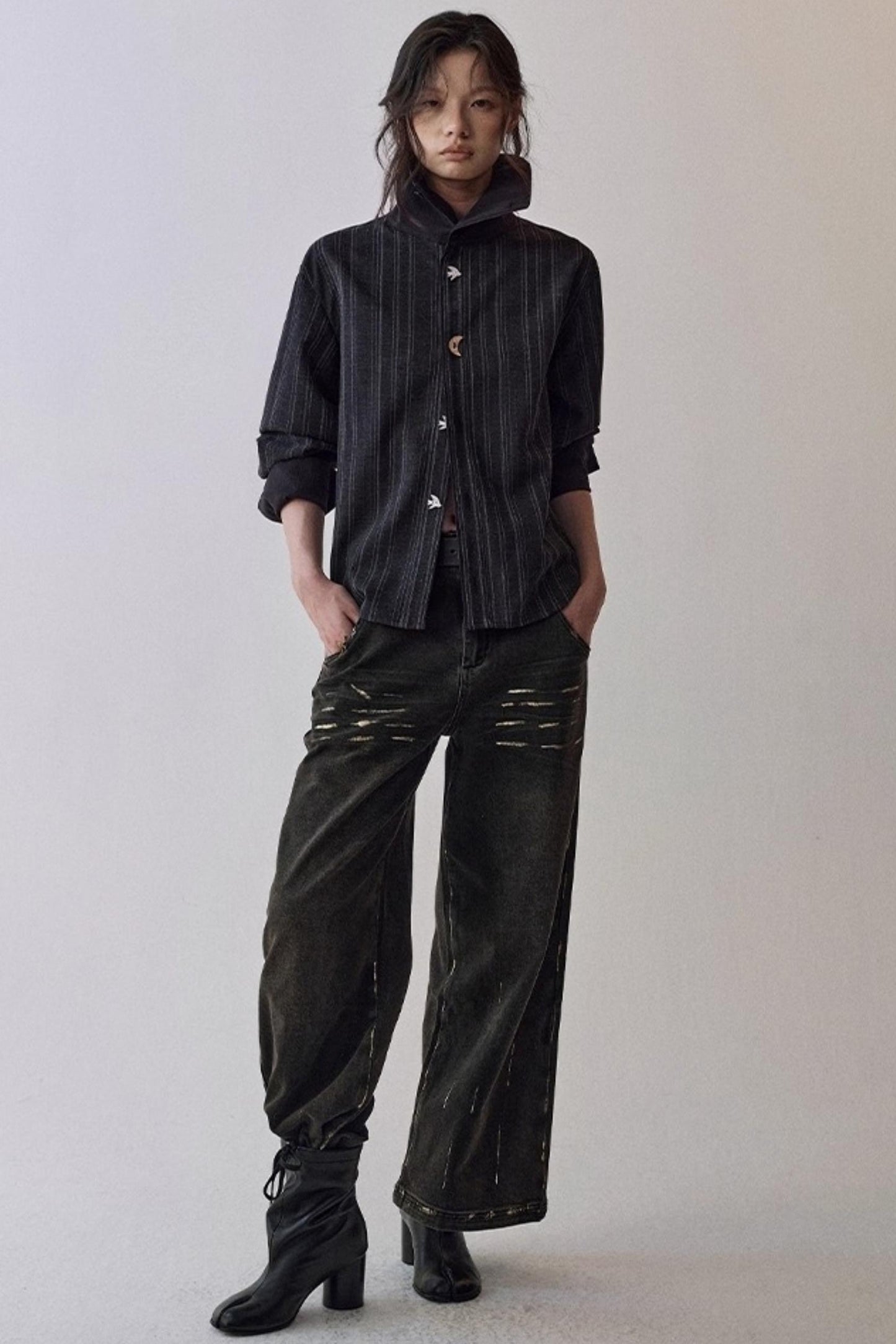 Deconstructed Skirt With Shirt Set-Up