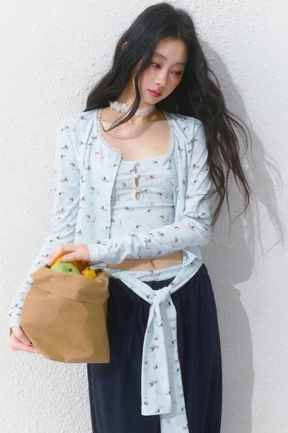 Puppy Fudge Cozy Trio Set-Up