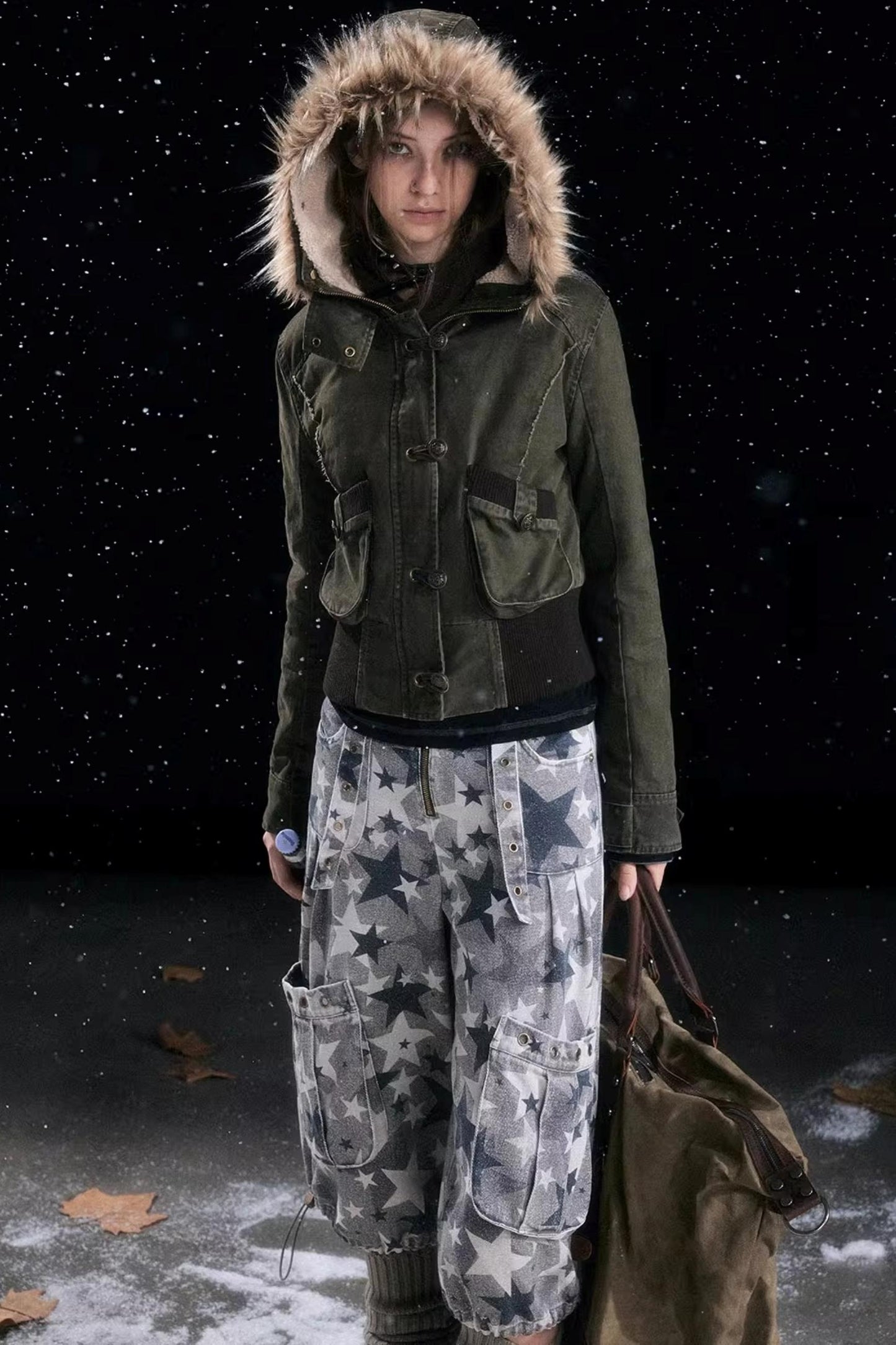 Star Vintage Camouflage Cargo Pants