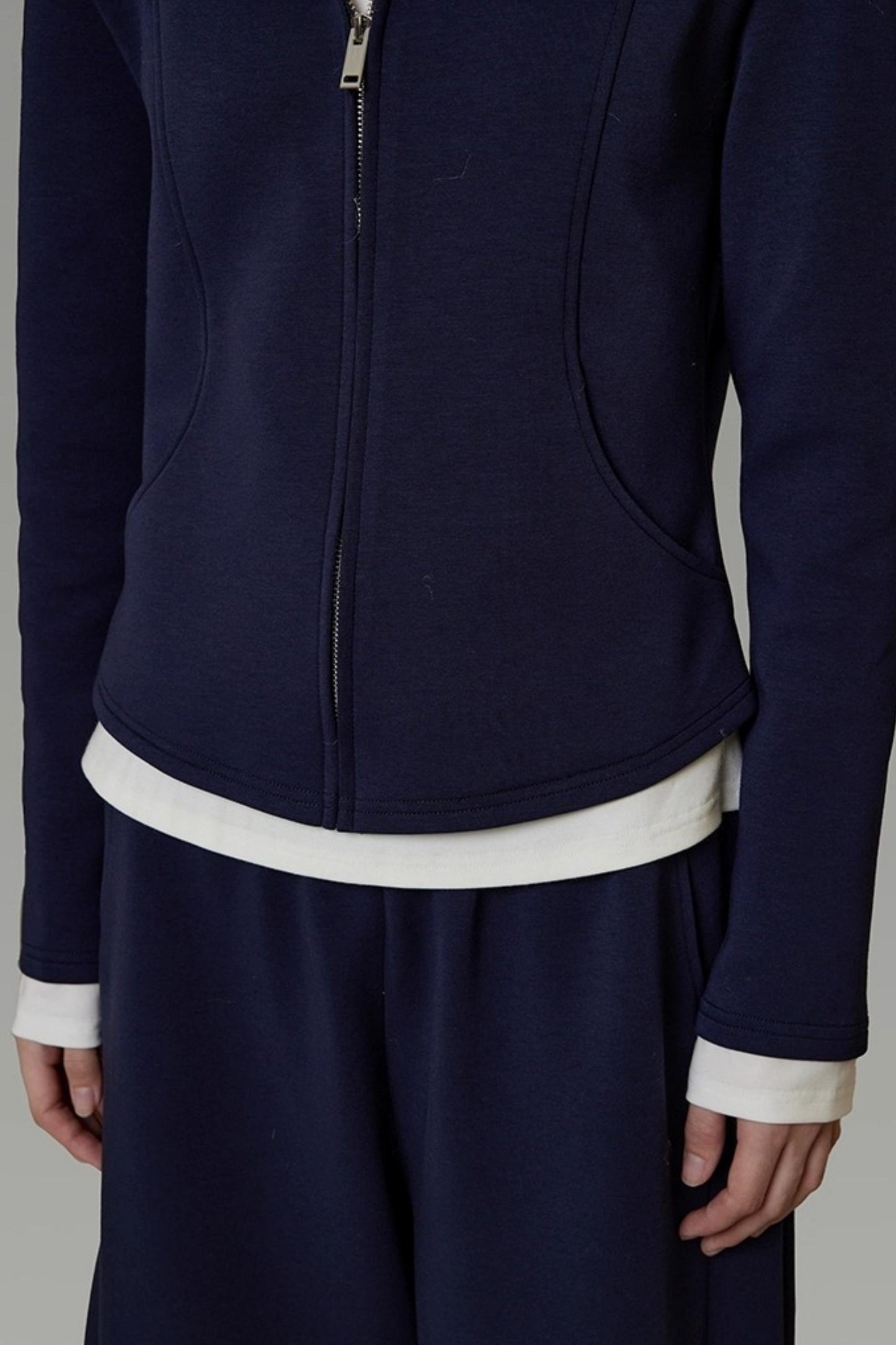 Fur Collar Jacket Set-Up