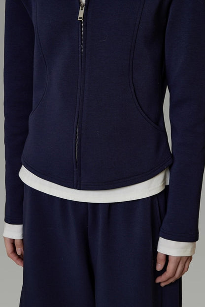 Fur Collar Jacket Set-Up