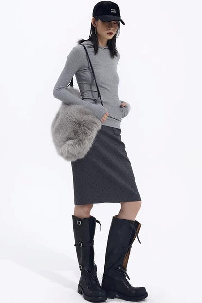 Retro Polka Dot Skirt