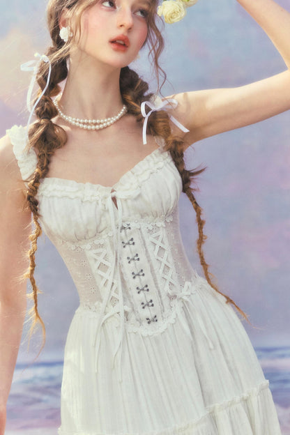 Romantic Halter Dress