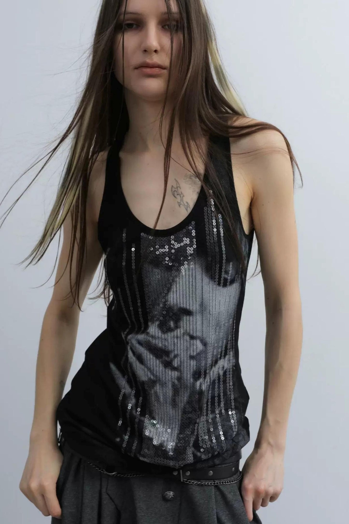 Millennial Hottie Sequin Vest