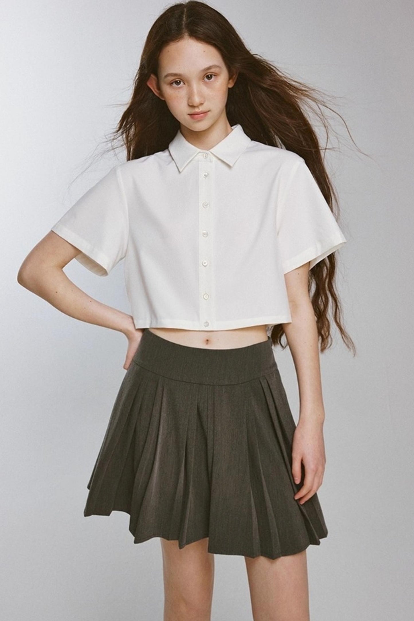 Crazy Nerd Pleated Dress