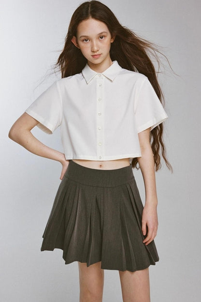 Crazy Nerd Pleated Dress