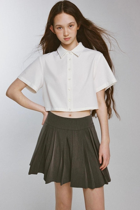 Crazy Nerd Pleated Dress