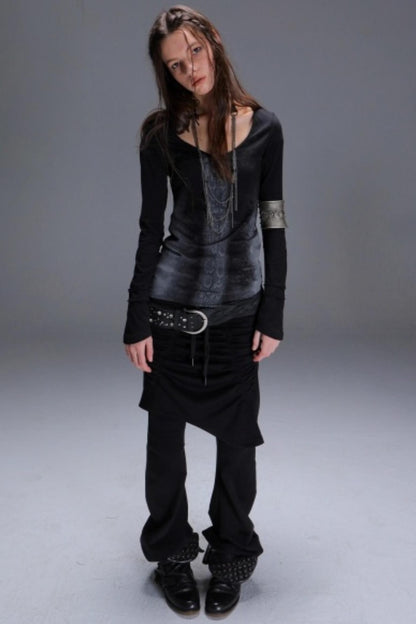 Snake Skin Angel Slim Top