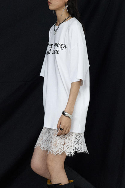 Mottled Chic Slouchy Tee