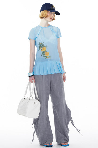 Big Pocket Lace-Up Machete Pants