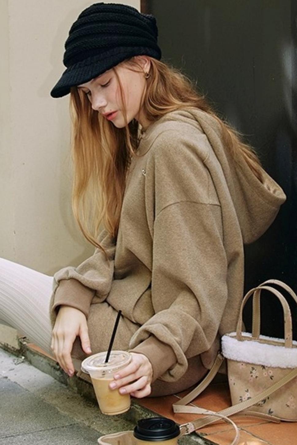 Smoky Winter Hoodie Skirt Set-Up