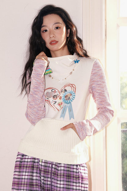 Childish Love Hooded Sweatshirt