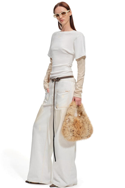 Patchwork Color-Block Top