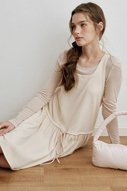 Floral Embroidered Knit Dress