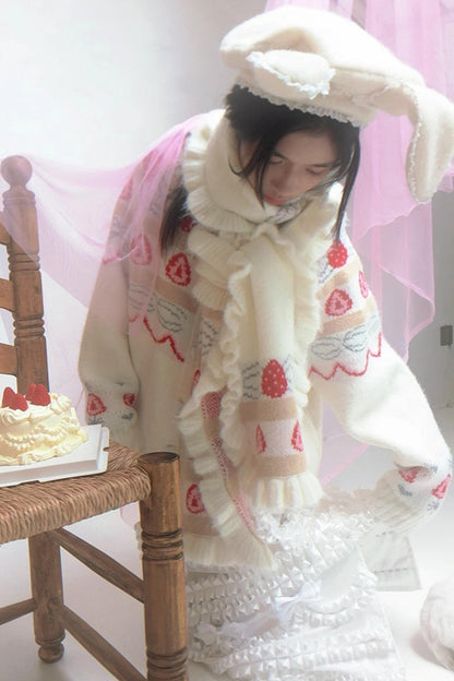 Everyday Happy Birthday Cake Scarf