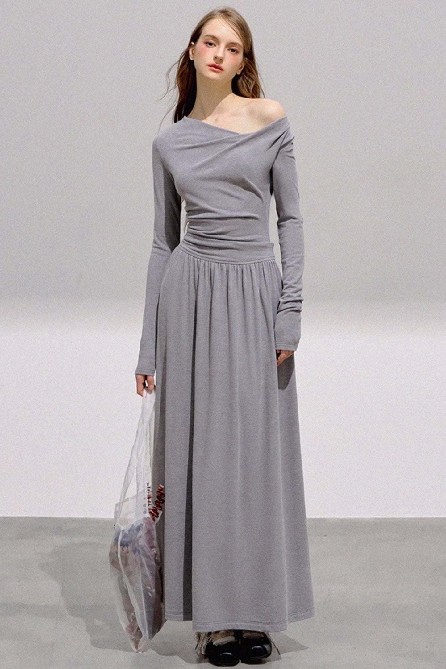 Cool Goddess Swing Collar Waist Dress