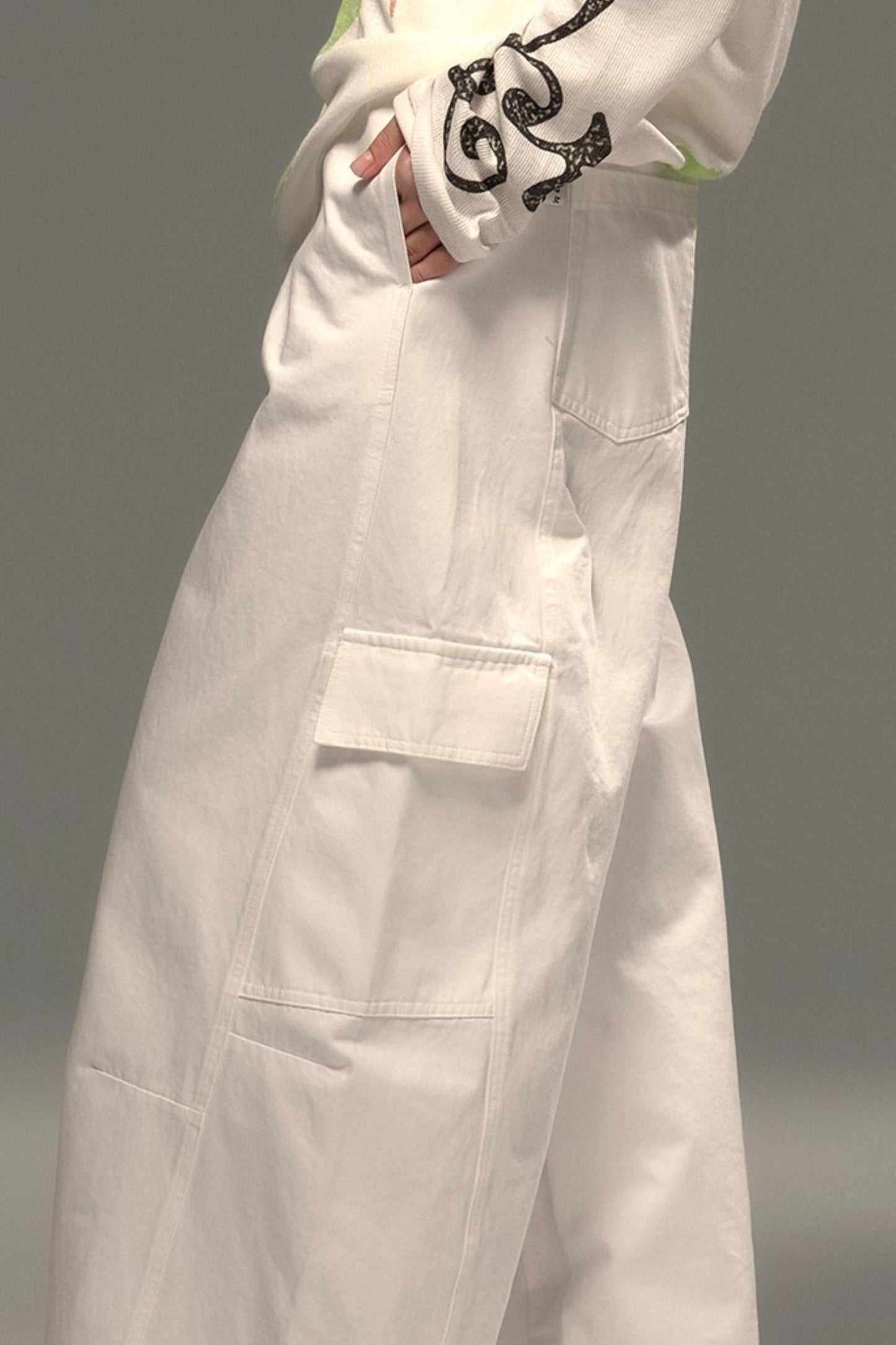 Plain Billets Cargo Pants