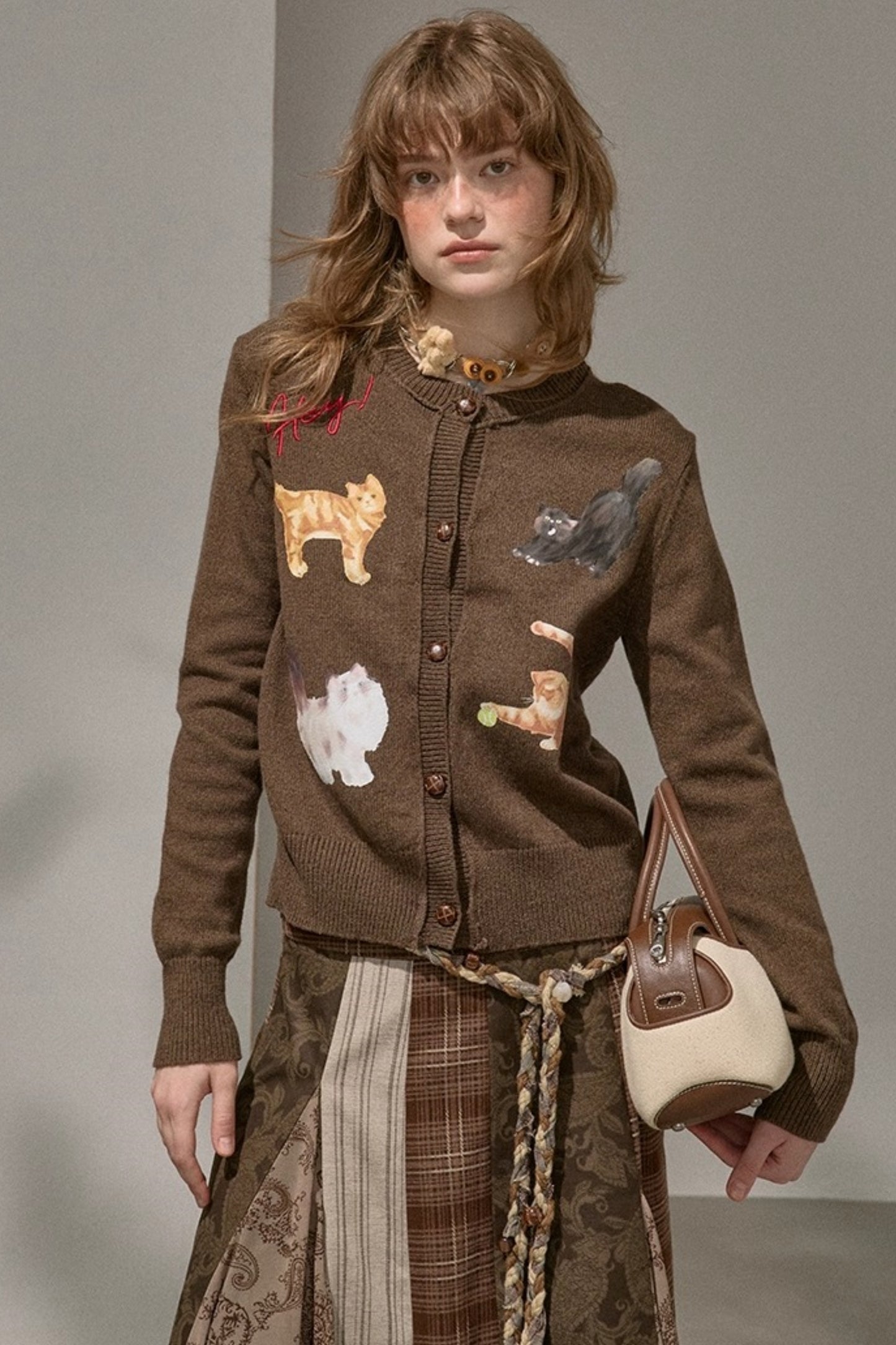 Sweet Kitten Knit Cardigan