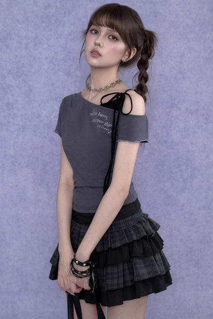Pure Desire One-Shoulder T-Shirt