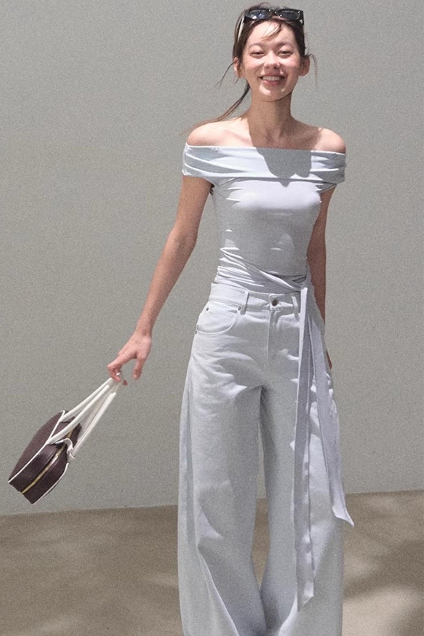 Summer Chic One-Shoulder Top