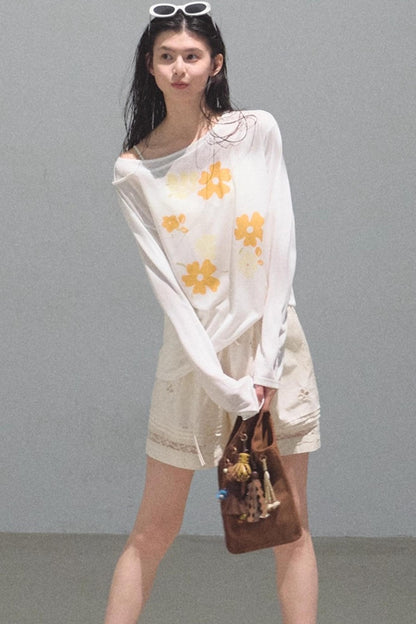 Summer Rome Cut-Out Shorts