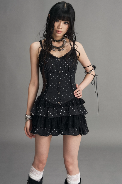 Retro Polka Dot Dress
