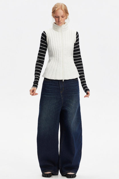 Vintage Distressed Denim Pants