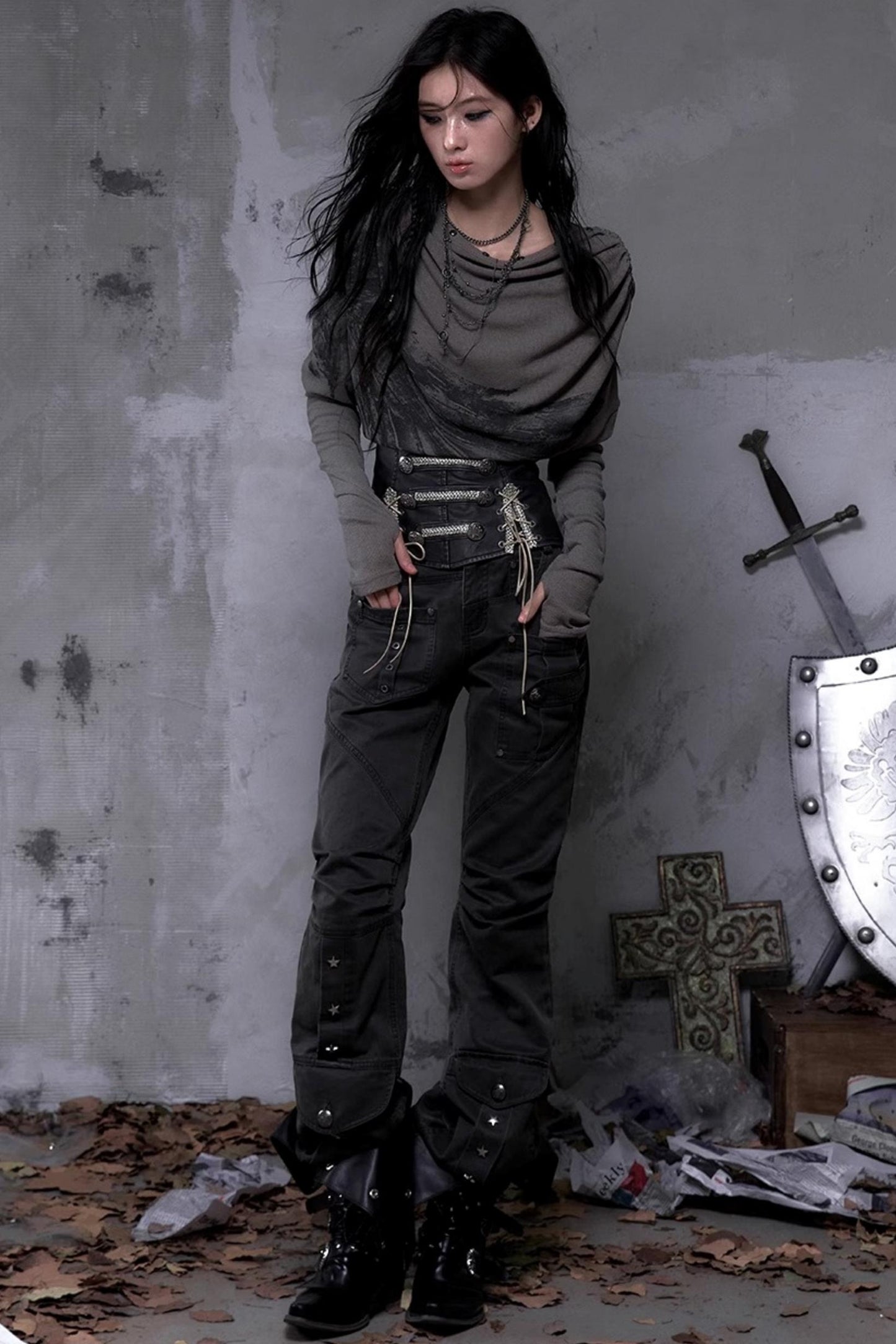 Slimming Leather Pants