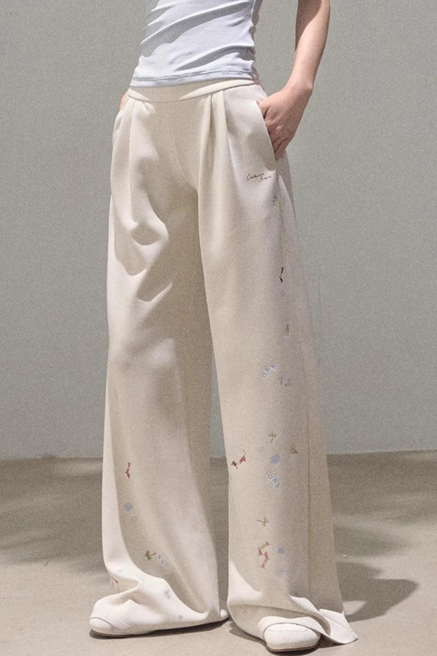 Flexi Wide-Leg Sweatpants