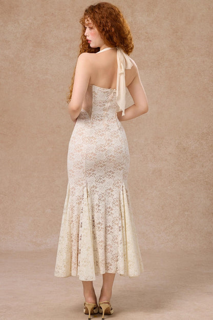 Heartbeat Mermaid Lace Maxi Dress