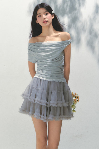 Skyline Halter Skirt