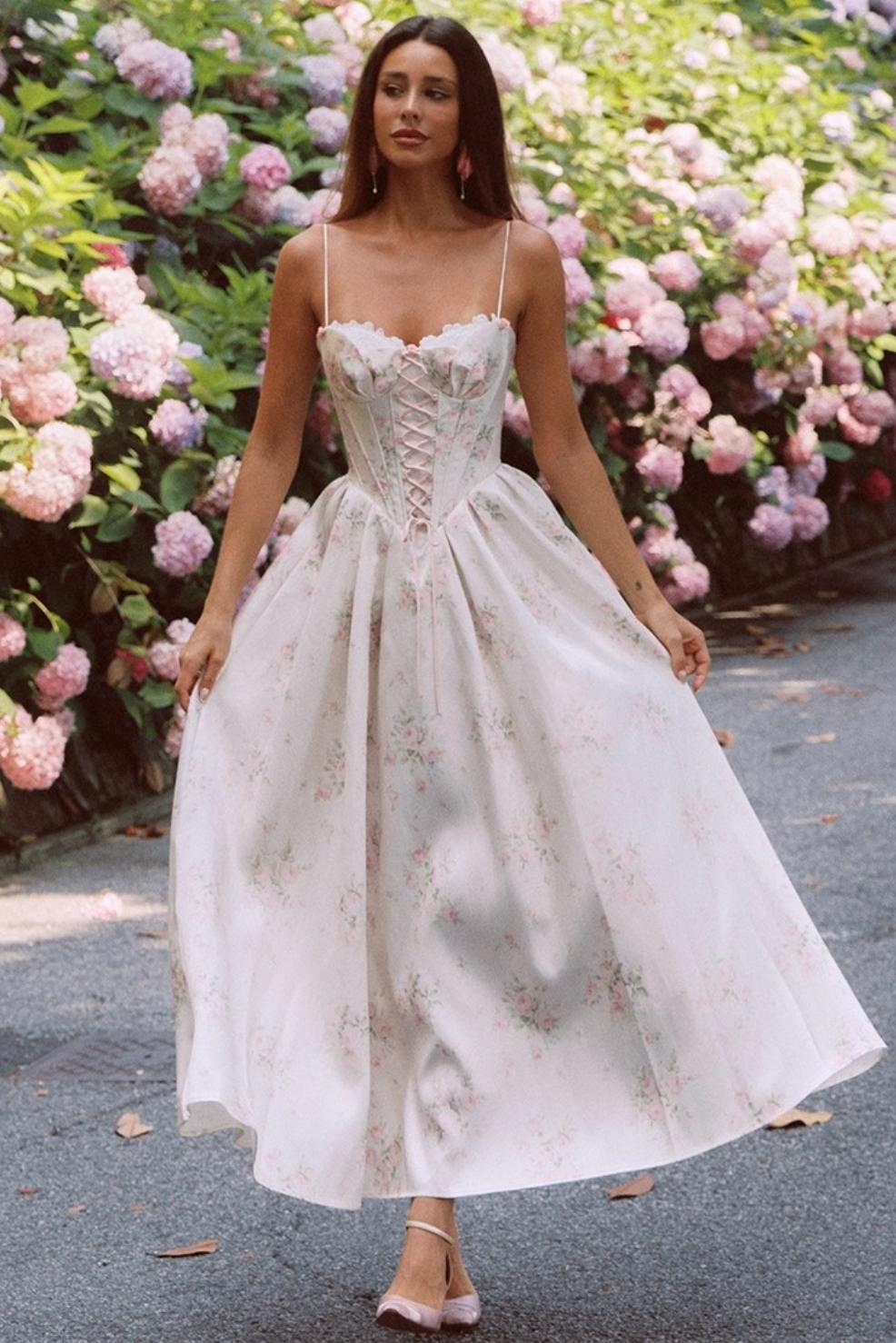 French Satin Slip Dress