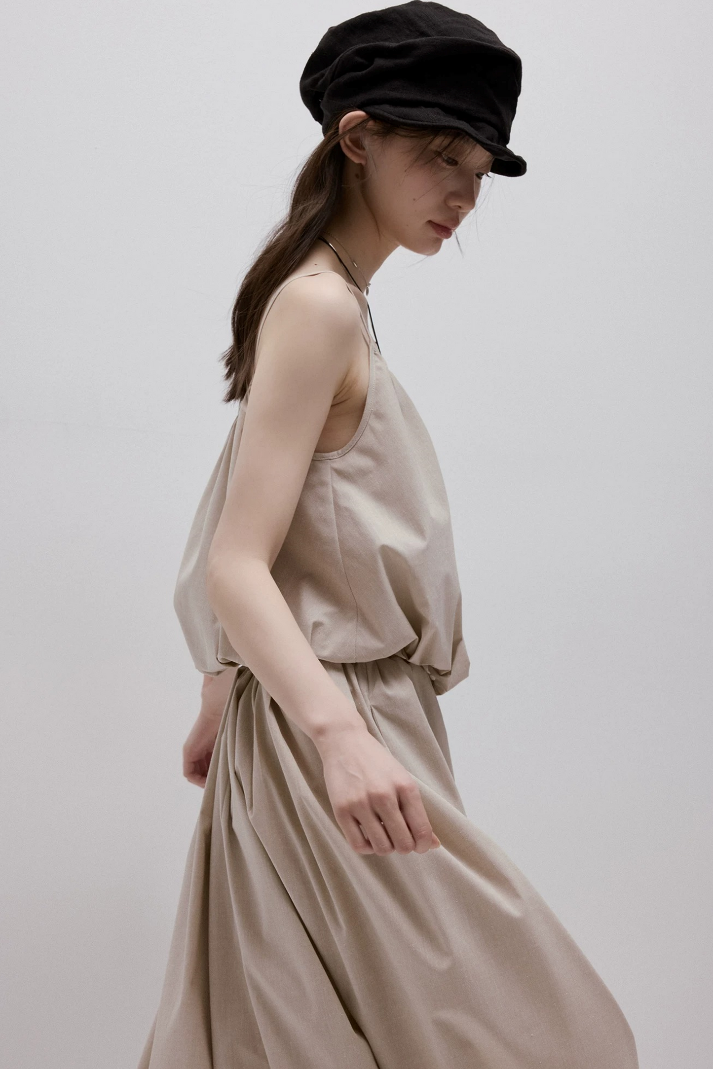 Linen Puff Volume Top