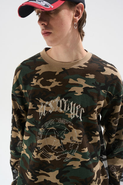 Camouflage Long Sleeve Tee