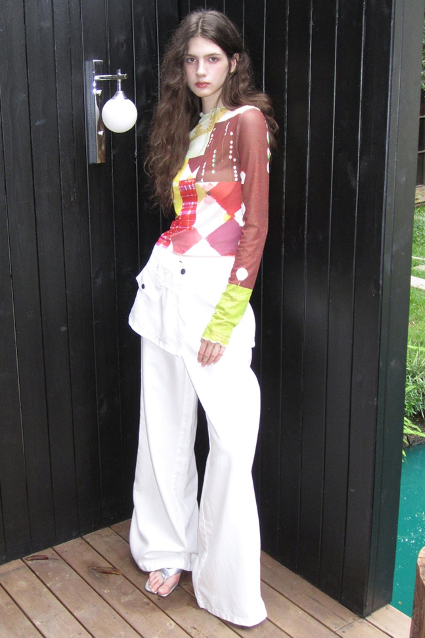 Midsummer Vintage Stretch Mesh Vest