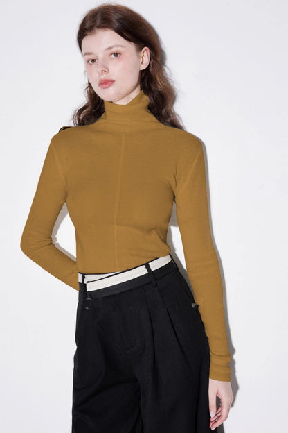 Ultra-Fine Wool Turtleneck Sweater